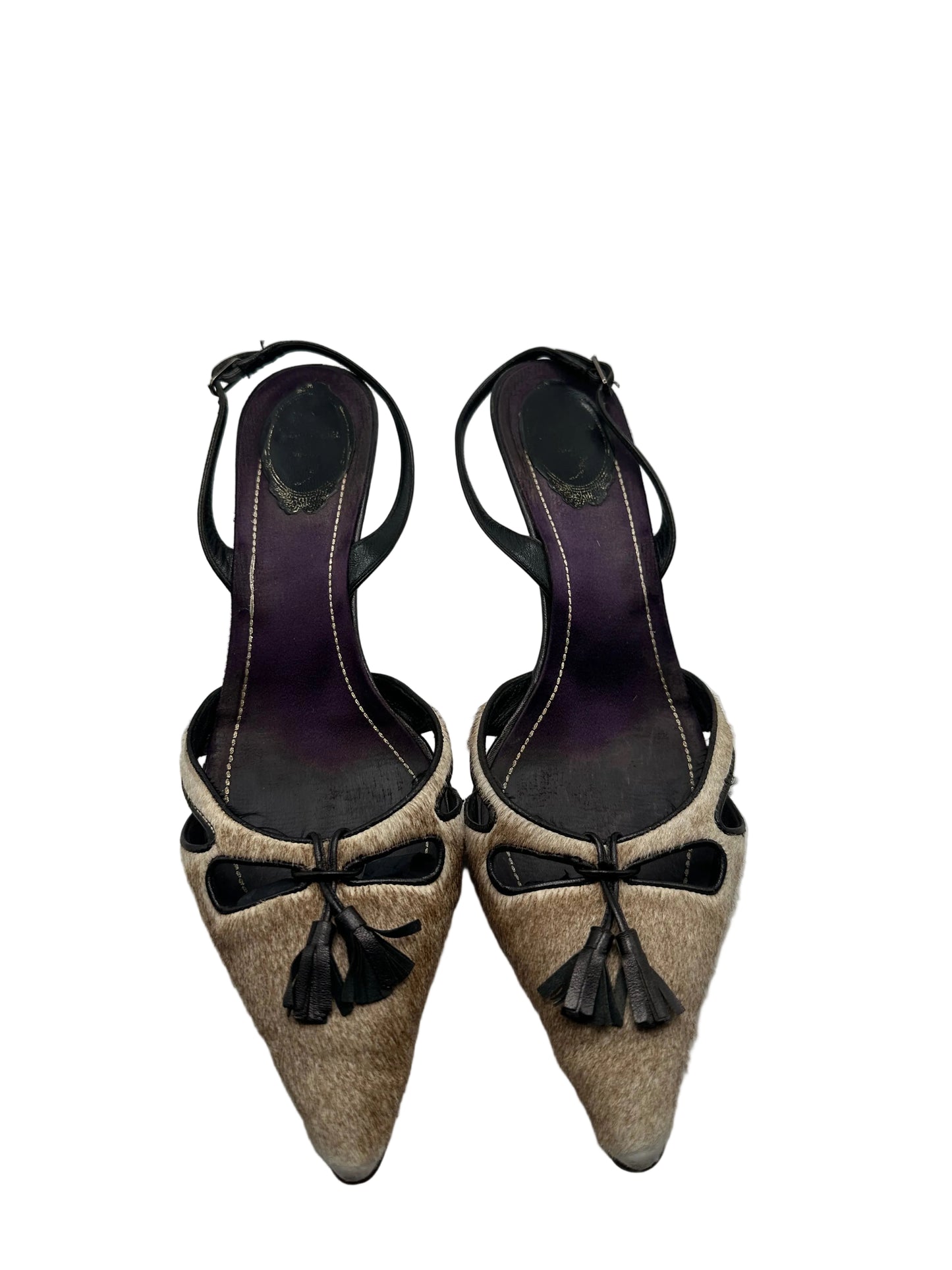 RENE CAOVILLA SLINGBACK HEELS EU41