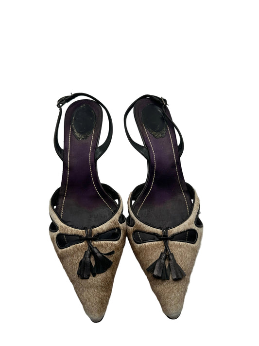 RENE CAOVILLA SLINGBACK HEELS EU41