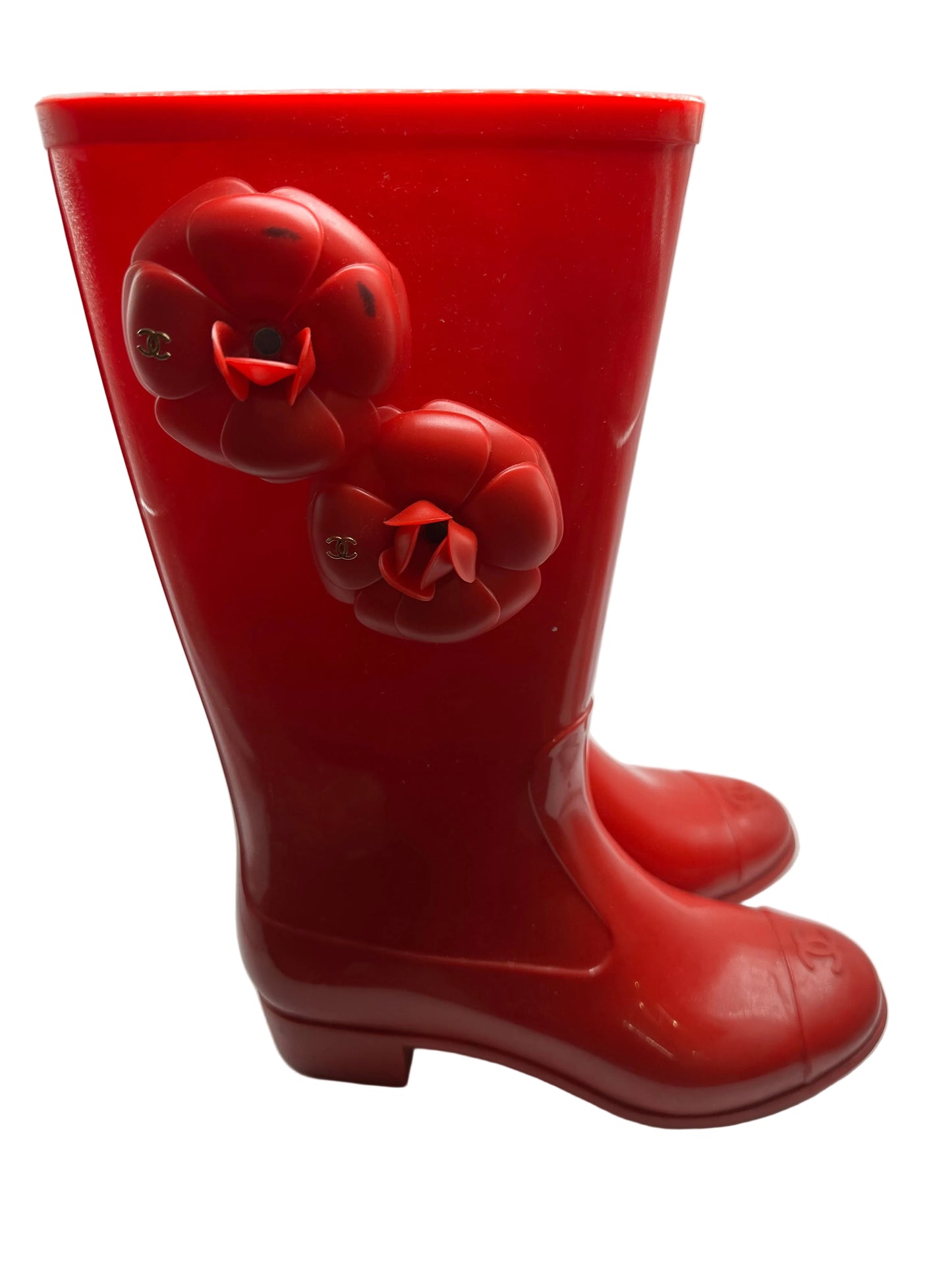 CHANEL RAIN BOOTS EU37