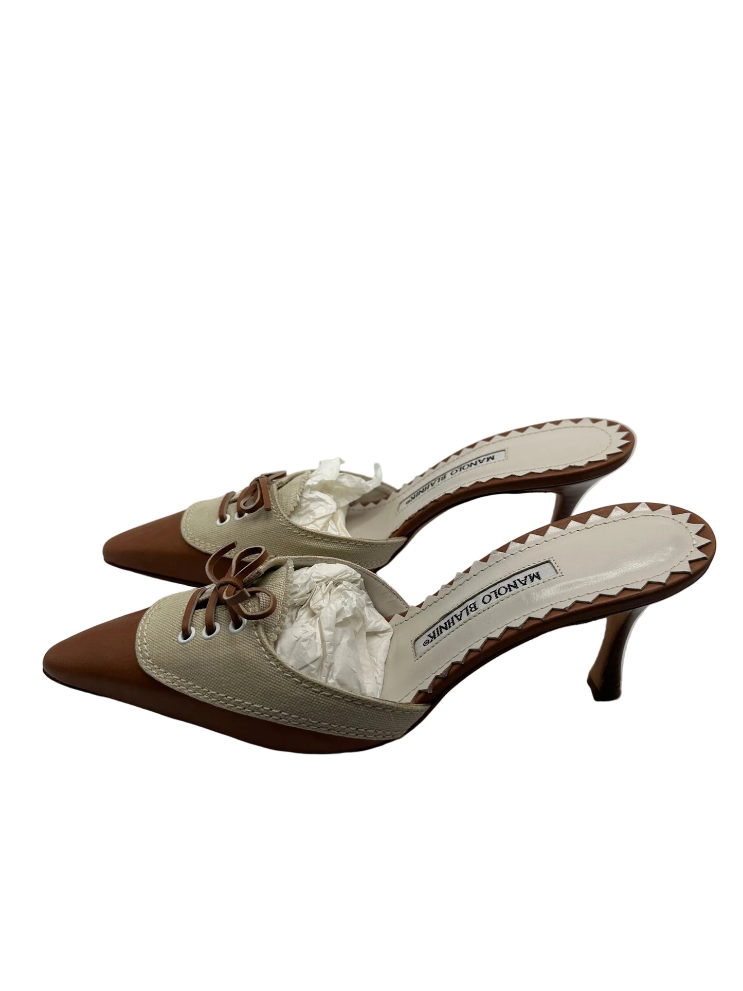 MANOLO BLAHNIK MULES EU38