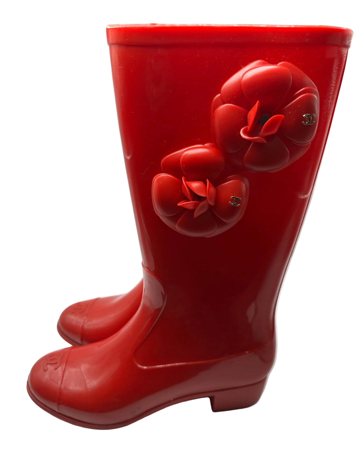 CHANEL RAIN BOOTS EU37