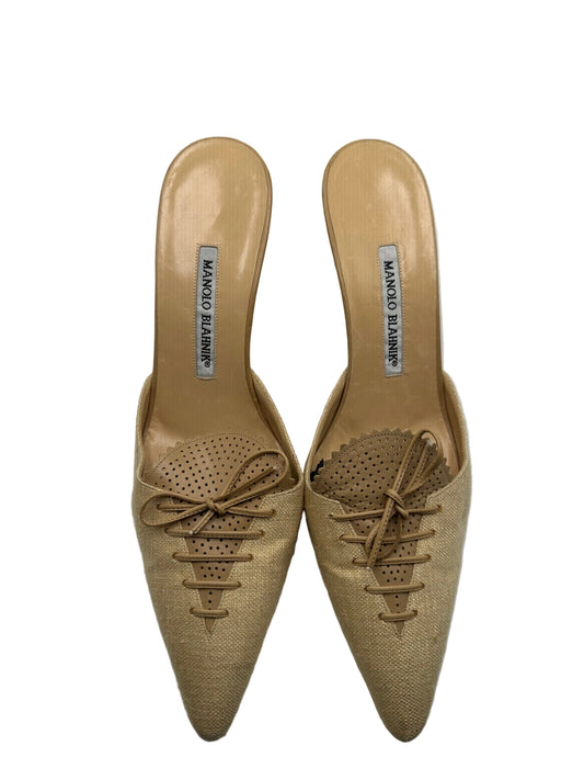 MANOLO BLAHNIK MULES EU39.5