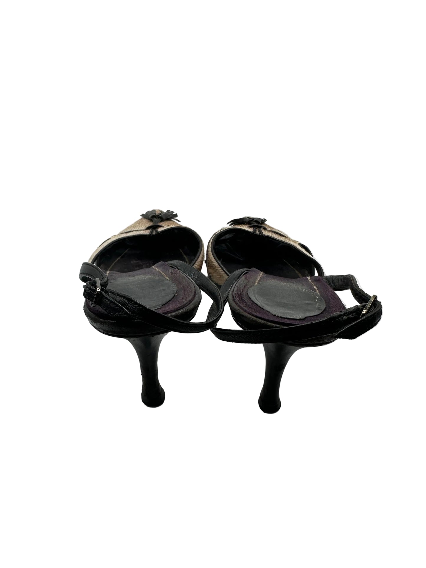 RENE CAOVILLA SLINGBACK HEELS EU41