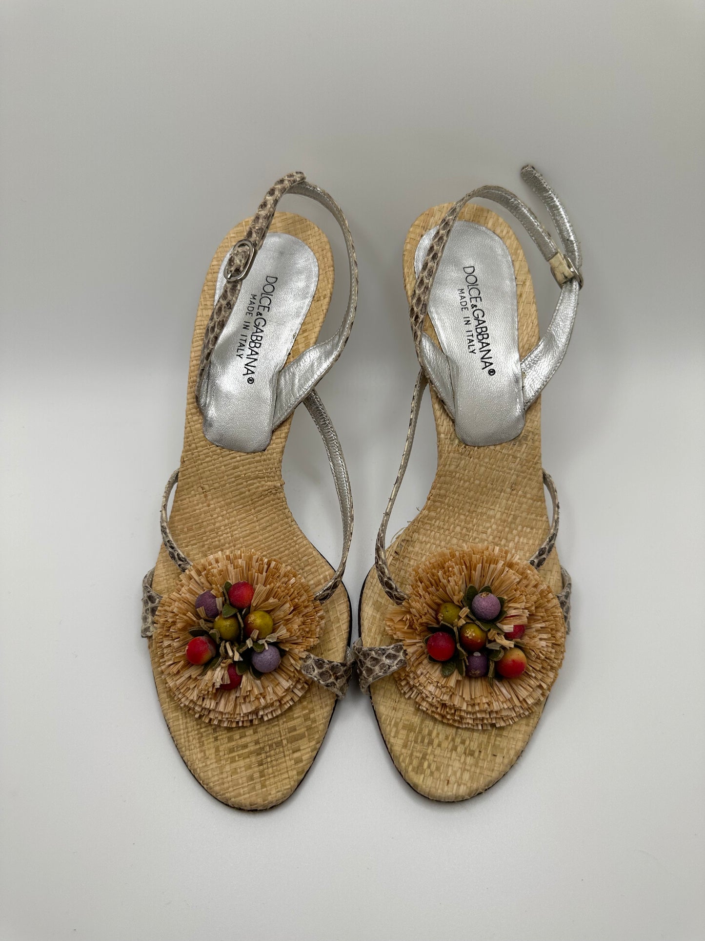 DOLCE & GABBANA HEELS EU38
