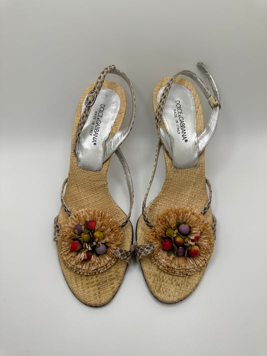 DOLCE & GABBANA HEELS EU38