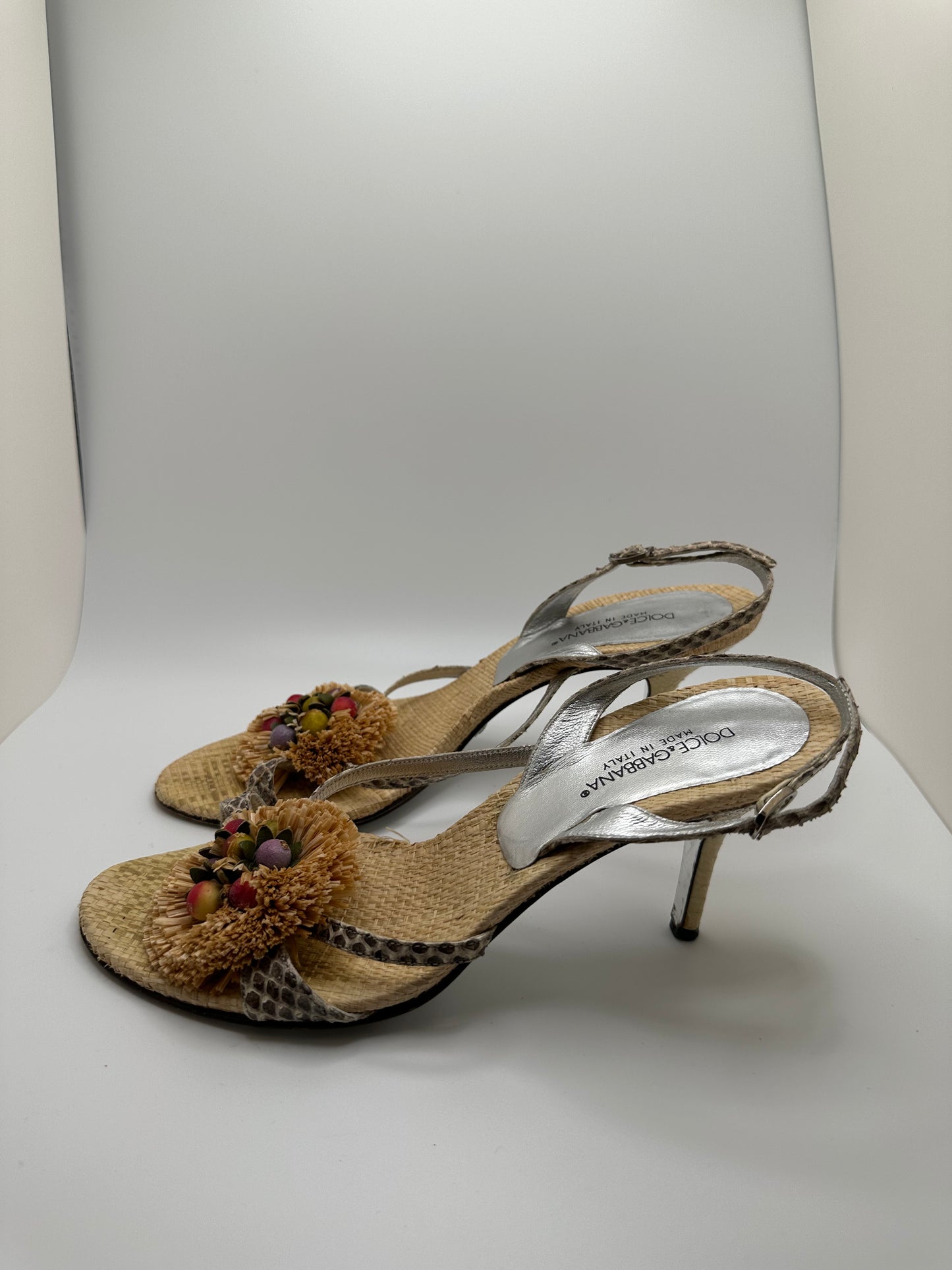 DOLCE & GABBANA HEELS EU38