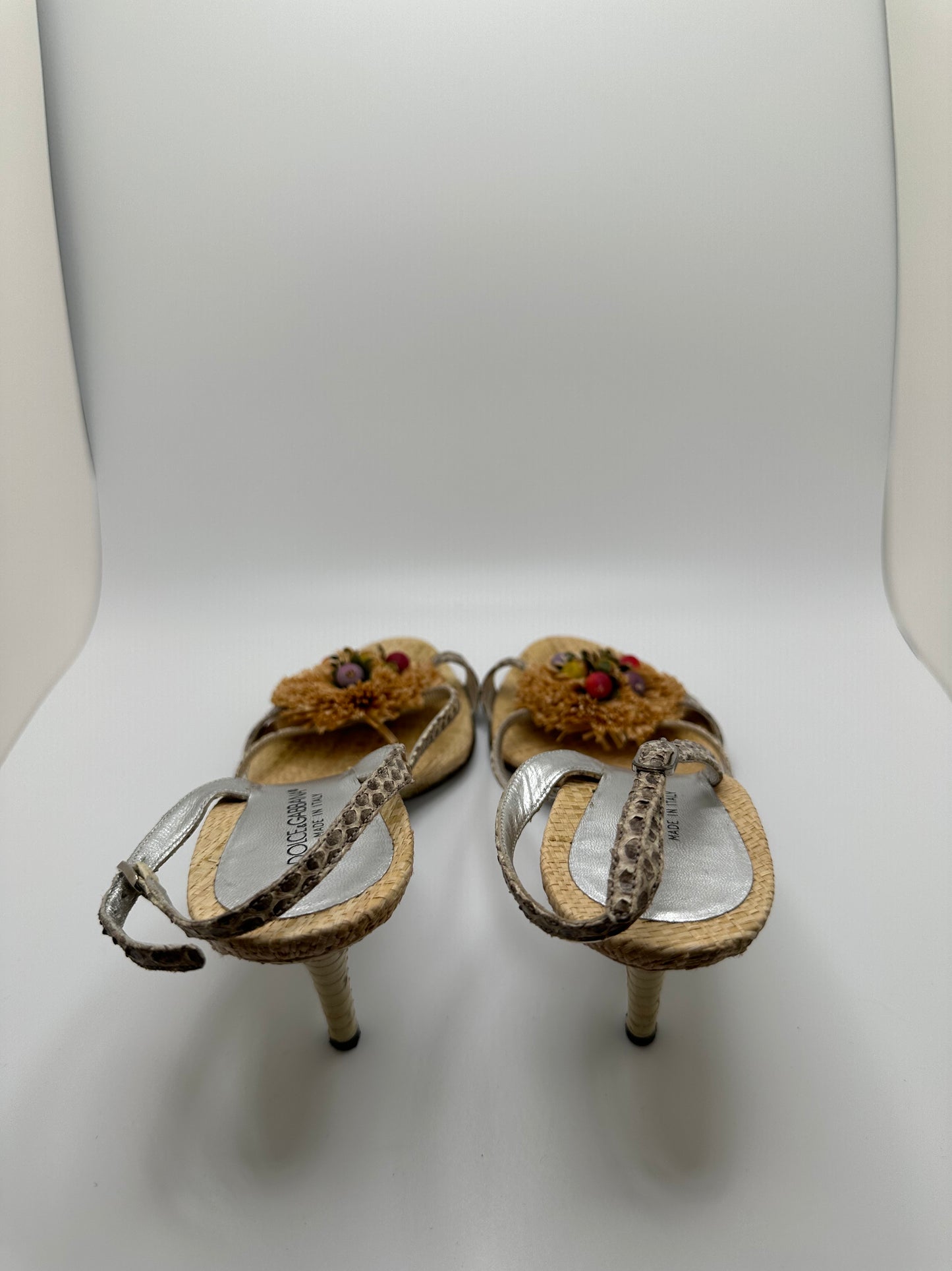 DOLCE & GABBANA HEELS EU38