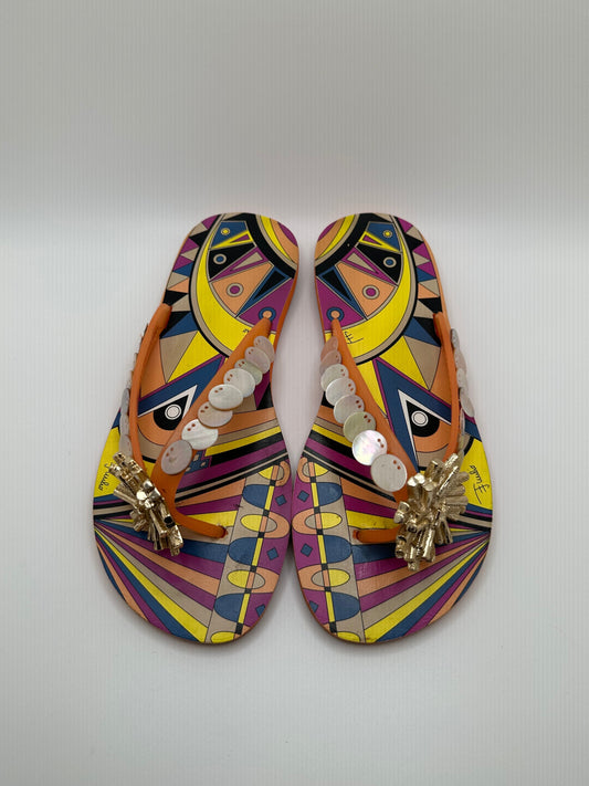 EMILIO PUCCI FLIP FLOPS EU35