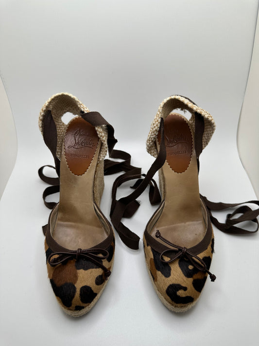 CHRISTIAN LOUBOUTIN WEDGES EU36